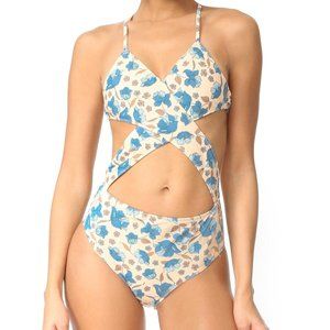 For Love and Lemons Tulipe Criss-Cross Swimsuit